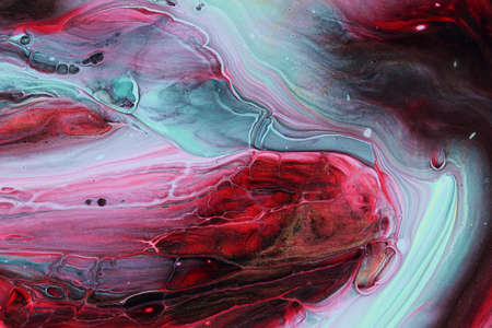 An abstract picture of a luxury red and blue color in oriental style