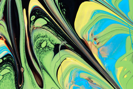 Abstract background of acrylic paint in color tones