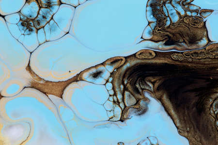 Abstract background of acrylic paint in color tones