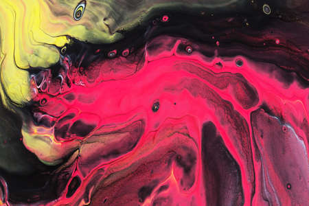 Abstract background of acrylic paint in color tones