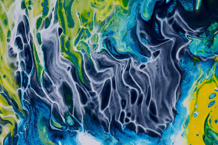 Abstract background of acrylic paint in color tones
