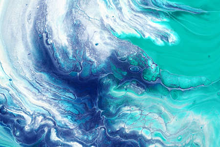 Abstract background of acrylic paint in color tones