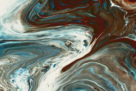 Abstract background of acrylic paint in color tones