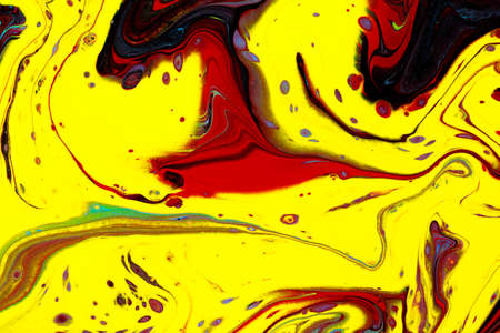 Abstract background of acrylic paints in color tonesの写真素材