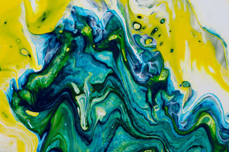 Abstract background of acrylic paint in color tones
