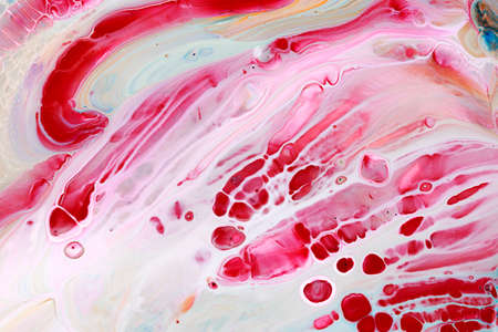 Abstract background of acrylic paints in color tones
