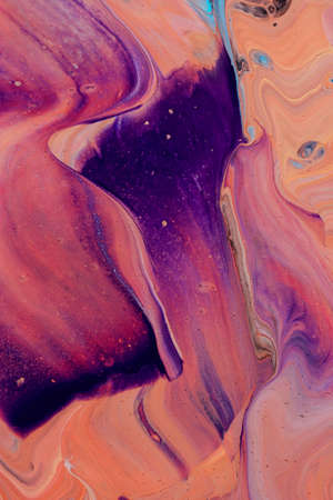 Abstract background of acrylic paints in color tones