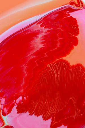 Abstract background of acrylic paints in color tonesの写真素材