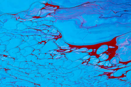 Abstract background of acrylic paints in color tones