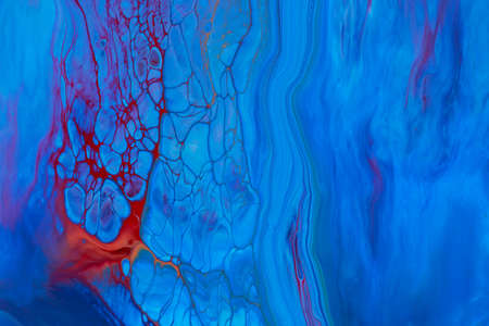 Abstract background of acrylic paints in color tones