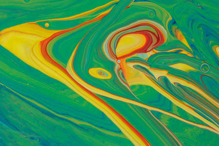 Abstract background of acrylic paints in color tones