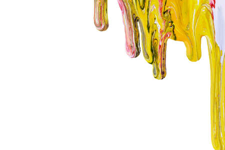 Abstract background of acrylic paint in color tones
