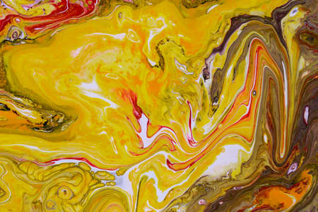 Abstract background of acrylic paints in color tones