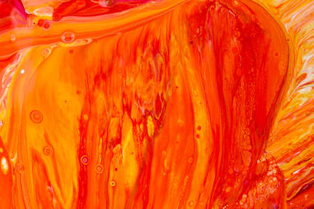 Abstract background of acrylic paints in color tones