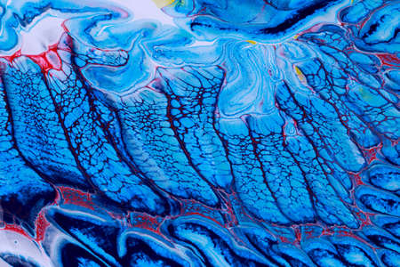 Abstract background of acrylic paints in color tones