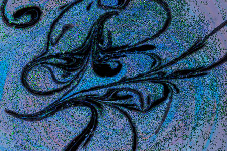 Abstract background of acrylic paints in color tones
