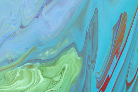 Abstract background of acrylic paints in color tones