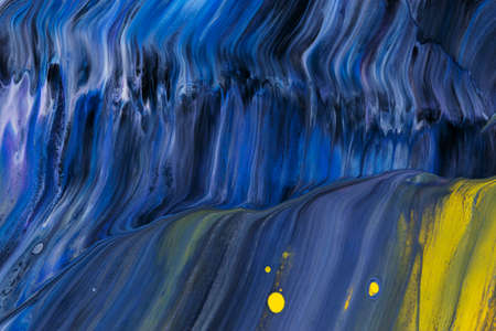 Abstract background of acrylic paints in color tones