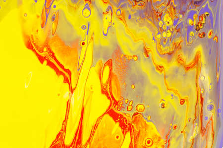 Abstract background of acrylic paints in color tones