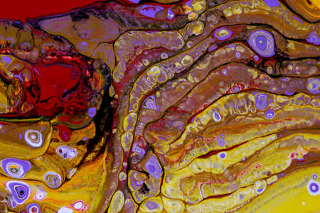 Abstract background of acrylic paints in color tones
