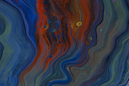 Abstract background of acrylic paints in color tones