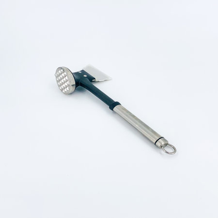 hammer ax for chopping meat made of metalの写真素材