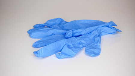 Cosmetic Medical Rubber Glovesの写真素材