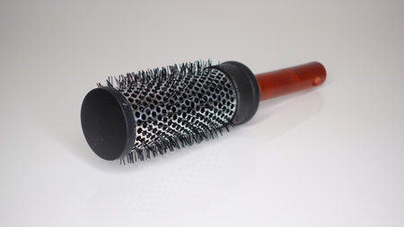 Comb for hair brush for thickの写真素材