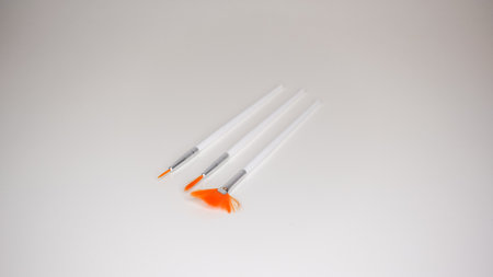 Brushes for cosmetic proceduresの写真素材