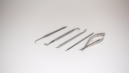 Cosmetology beauty metal steel equipmentの写真素材