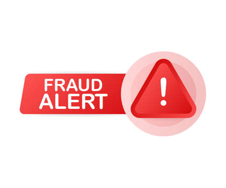 Fraud alert. Security Audit, Virus Scanning, Cleaning, Eliminating Malware, Ransomware. Vector stock illustration.のイラスト素材