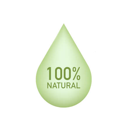 100 percent web push button icon on white backgroundのイラスト素材