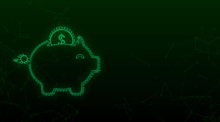 Money, finance and payments. Set outline web icon. Vector stock illustrationのイラスト素材