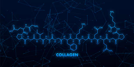 Gold collagen on transparent background. Beauty product. White background.のイラスト素材