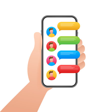 Customer review, Usability Evaluation, Feedback, Rating system isometric concept. Vector illustrationのイラスト素材
