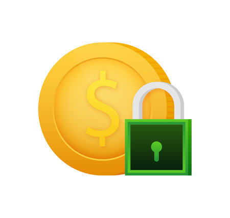 Fixed Income and costs. Budget icon. Vector stock illustration.のイラスト素材