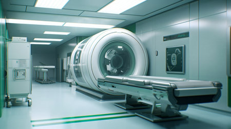 CT Scanner. Generative AIの素材