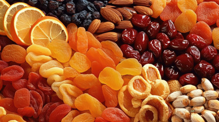 More Dried fruits. Generative AIの素材