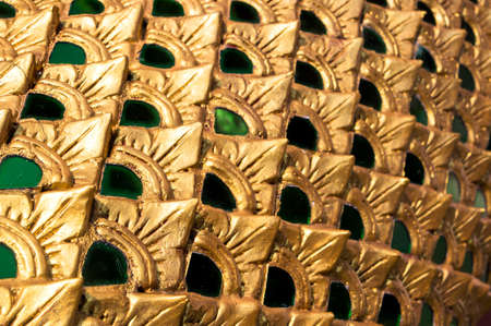 public Thai art wall pattern choosing focusの写真素材