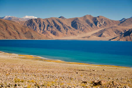 Pangong Lake Leh Ladakh ,Indiaの写真素材