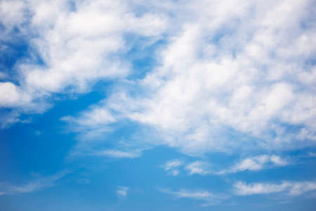 Nice Blue Sky and Cloud Background