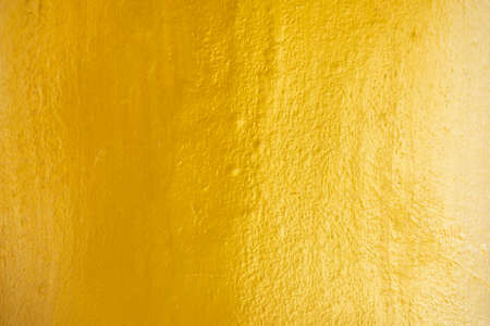 Gold color of concrete background and texture.の写真素材