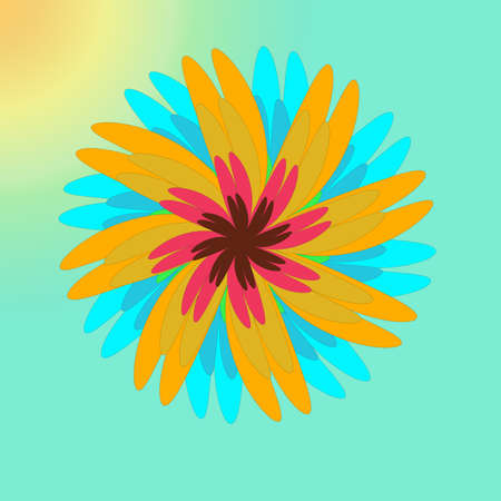 Flower of frameの写真素材