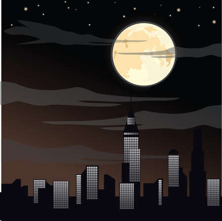 Spooky Halloween background のイラスト素材
