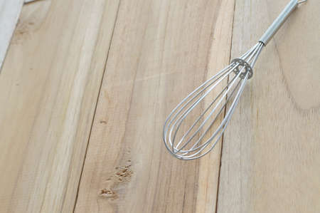 eggs on wood backgroundの写真素材