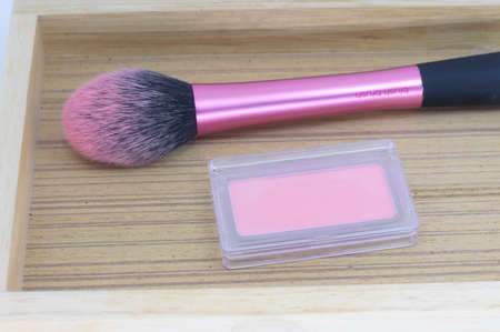 Makeup brushの写真素材