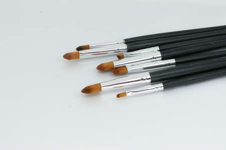 Makeup brushの写真素材