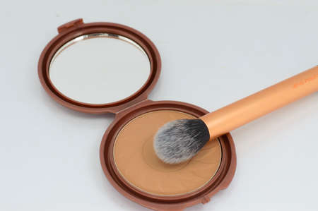 face powderの写真素材