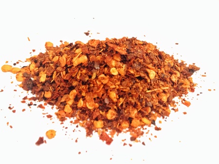 Cayenne pepper isolatedの素材
