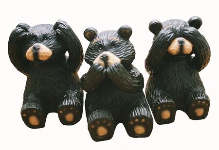 Hear, See, Speak No Evilの写真素材